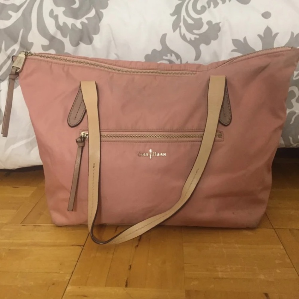 Cole Haan pink tote